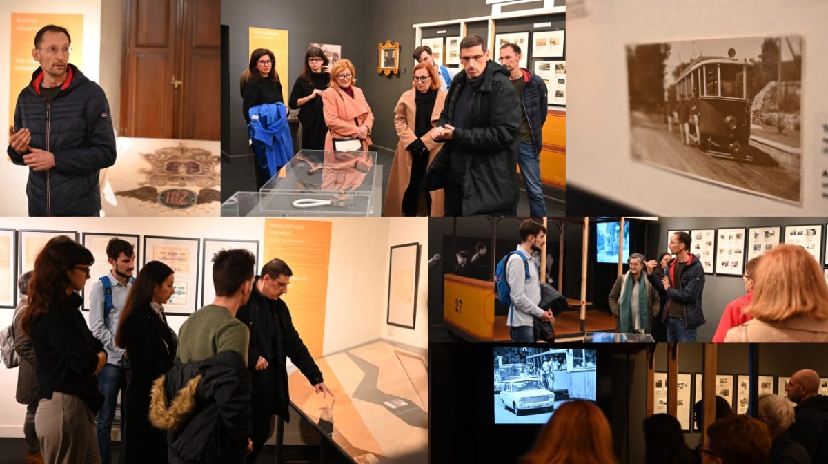 Foto / STRUČNO VODSTVO KROZ IZLOŽBU O DUBROVAČKOM TRAMVAJU