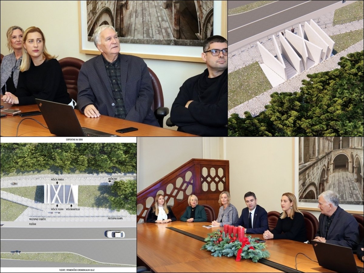 Kreće gradnja memorijalne staze i portala na Srđu