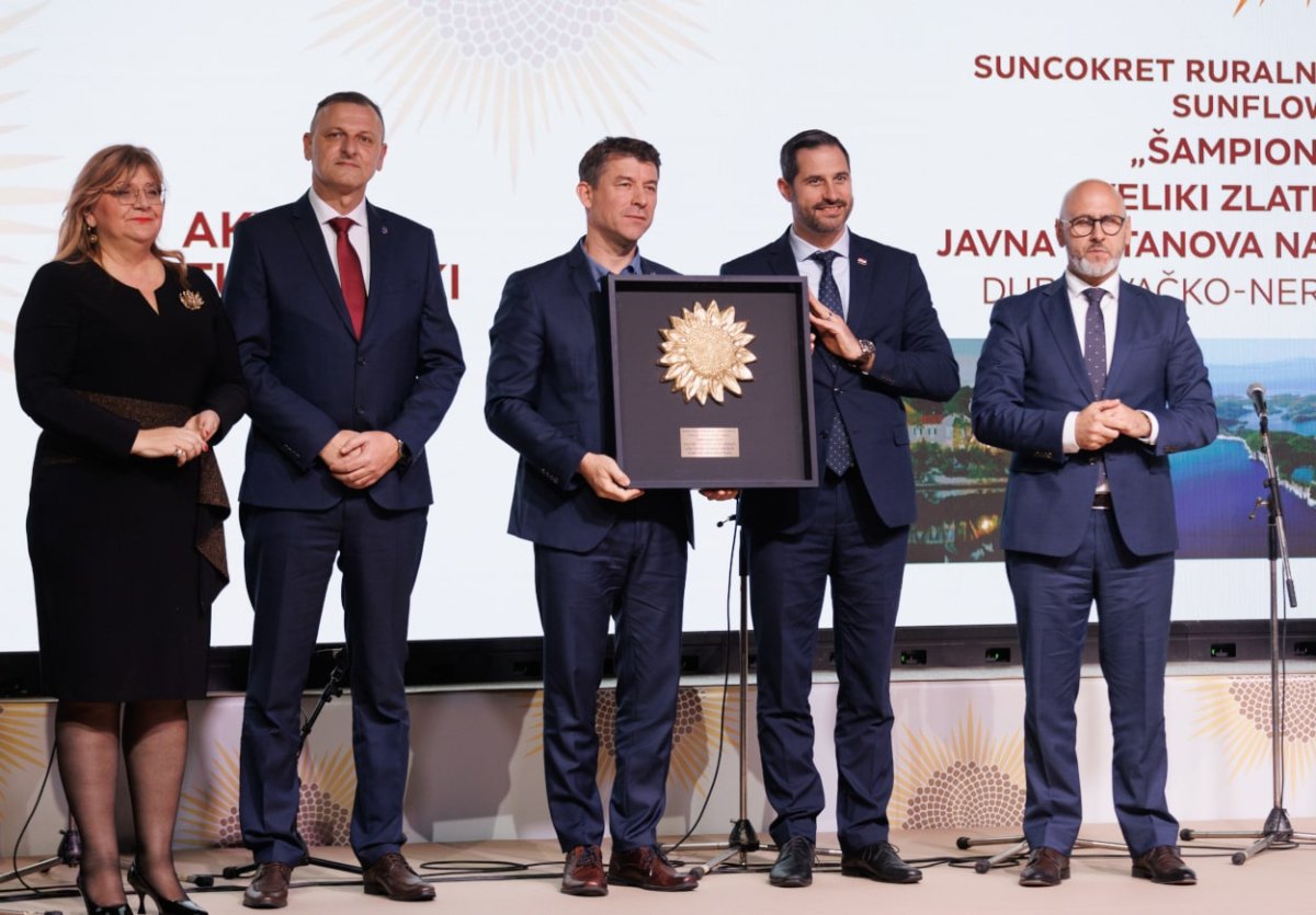 NACIONALNI PARK MLJET DOBITNIK ŠAMPIONSKE TITULE „VELIKI ZLATNI SUNCOKRET”