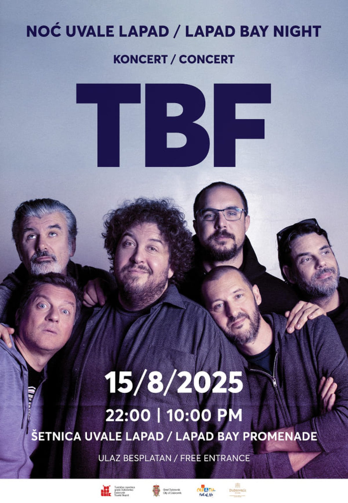 NOĆ UVALE LAPAD UZ TBF