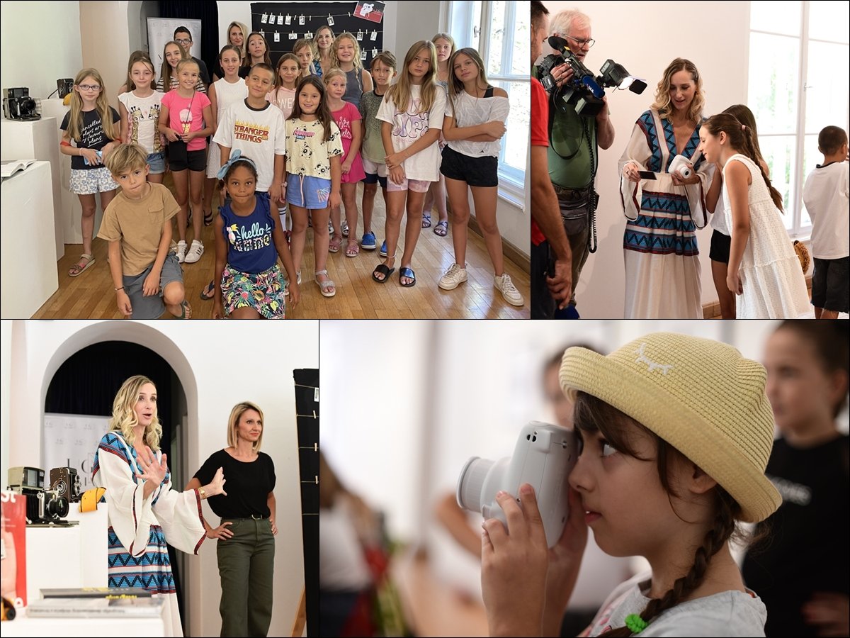 FOTO / Radionica „Mala škola fotografije” uz izložbu Mare Bratoš