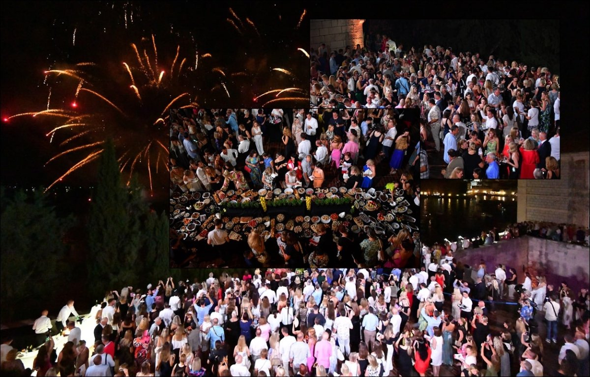 Foto / BANKET NA TARACI GALERIJE UZ OTVARANJE IGARA