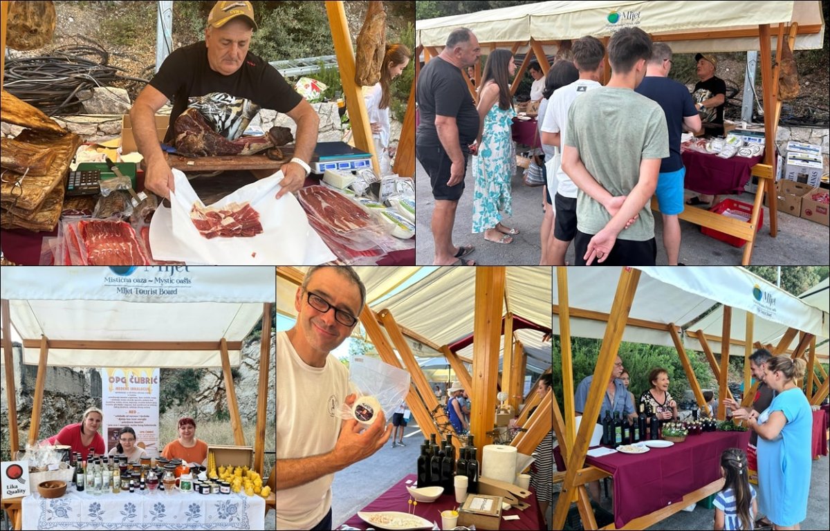 Foto / ODRŽAN DRUGI SAJAM DOMAĆIH PROIZVODA NA MLJETU „IZ POJA NA TRPEZU”
