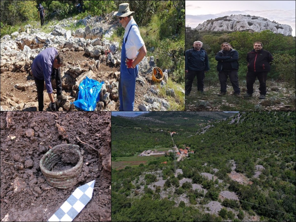 Pelješac: U Zakotorcu otkriveni novi grobovi i grobnice koji datiraju u kraj 5. i  4. st. pr. Kr.