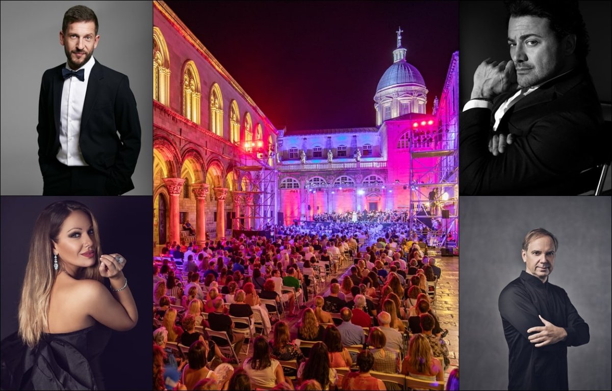 VELIKI ZAVRŠNI OPERA GALA KONCERT ISPRED KATEDRALE ZA KRAJ 76. FESTIVALSKE SEZONE