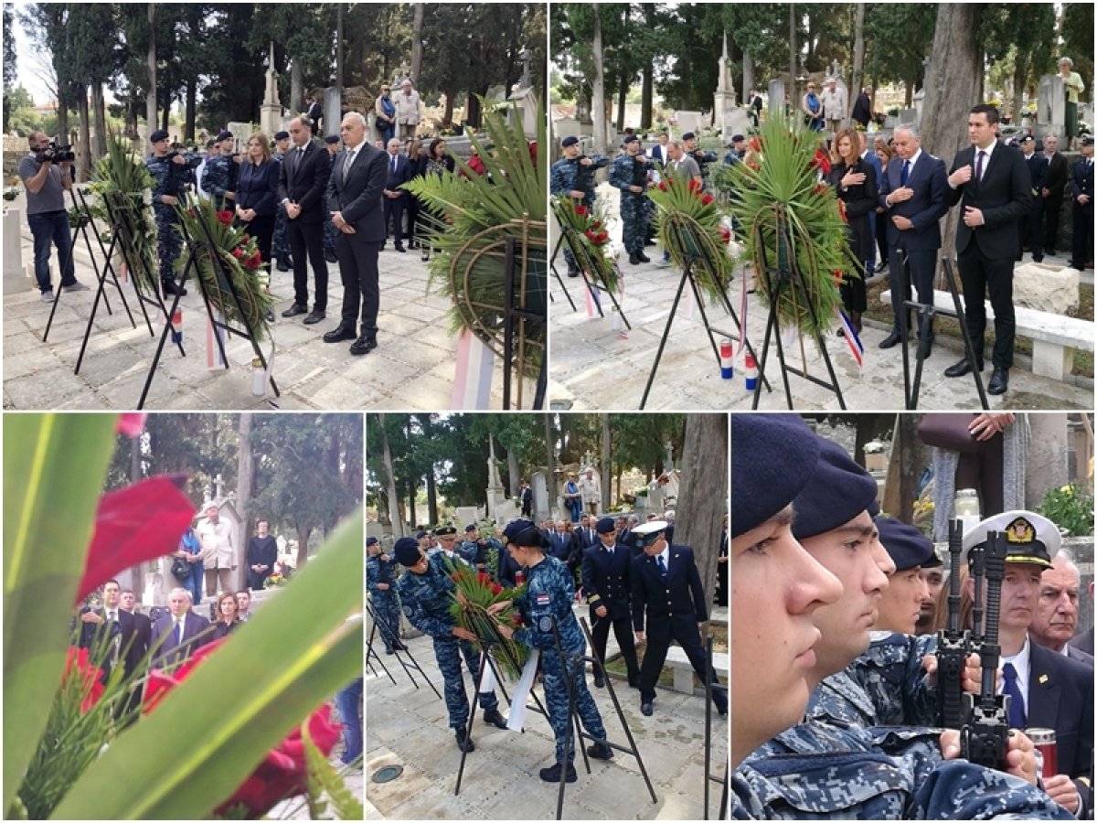Uz blagdan Svih svetih položeni vijenci na Boninovu i u Gospinu polju