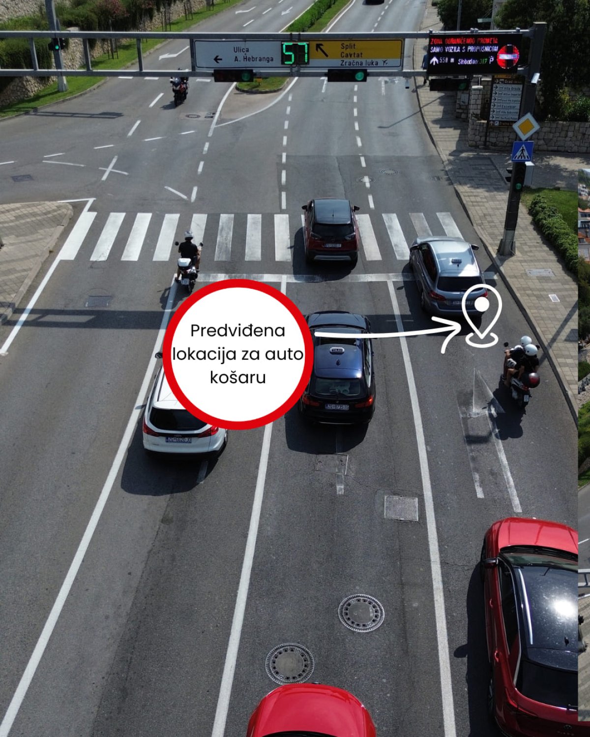 OPREZ, U ULICI VLADIMIRA NAZORA BIT ĆE ZAUZET JEDAN PROMETNI TRAK