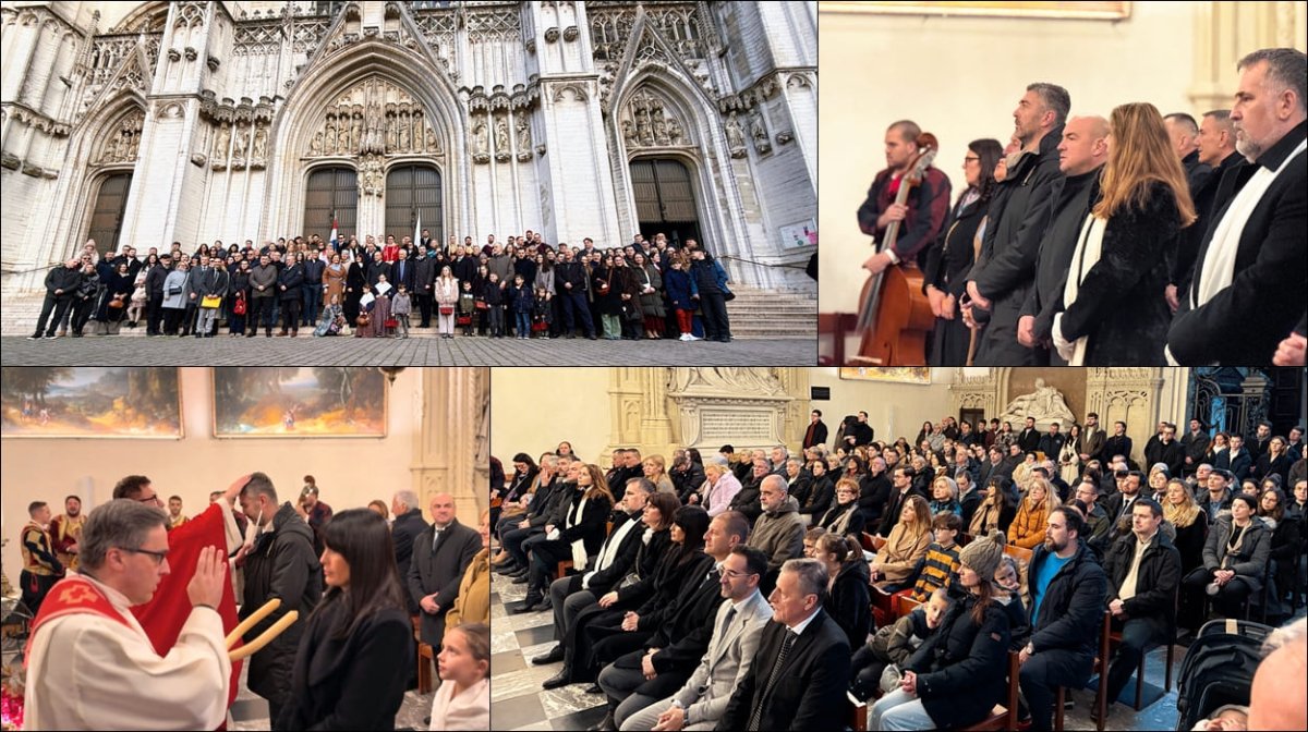 12. PUT FESTA SVETOGA VLAHA PROSLAVILA SE I U BRUXELLESU