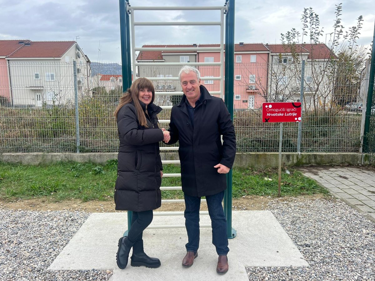 U ŽUPI DUBROVAČKOJ OTVORENO NOVO VJEŽBALIŠTE KOJE JE SUFINANCIRALA HRVATSKA LUTRIJA