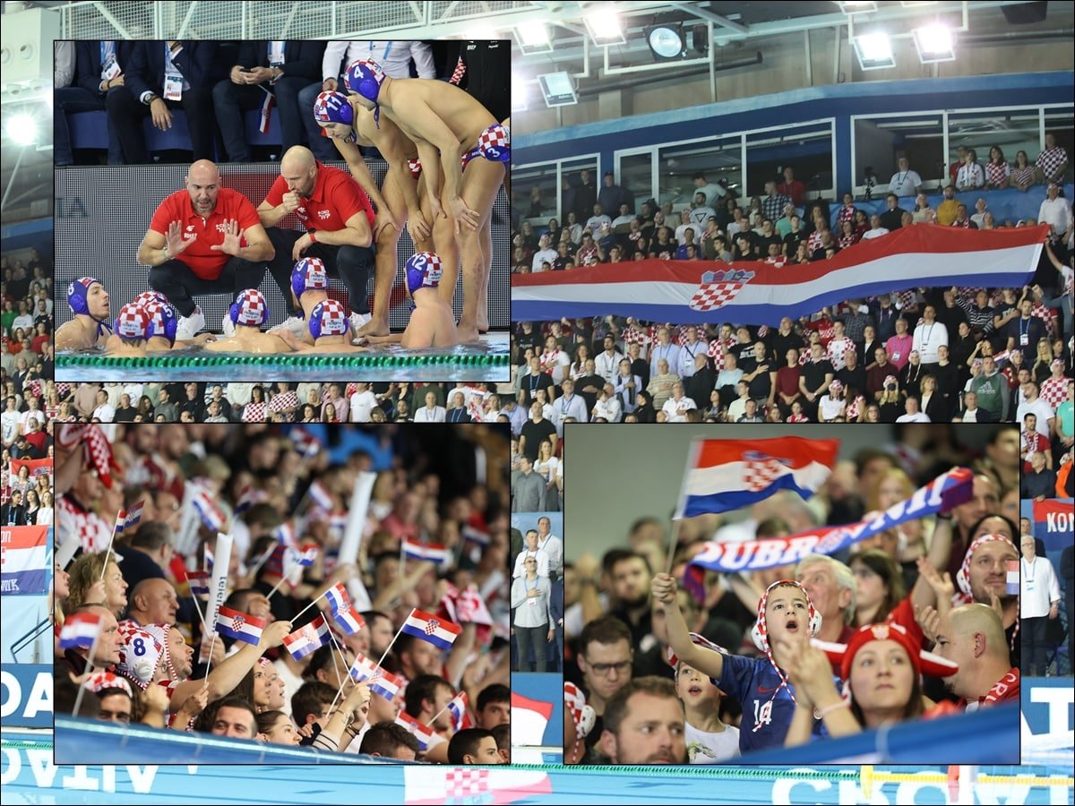 Foto / EP VATERPOLO: BOD PROTIV CRNOGORACA OSIGURAO HRVATSKOJ ČETVRTFINALE