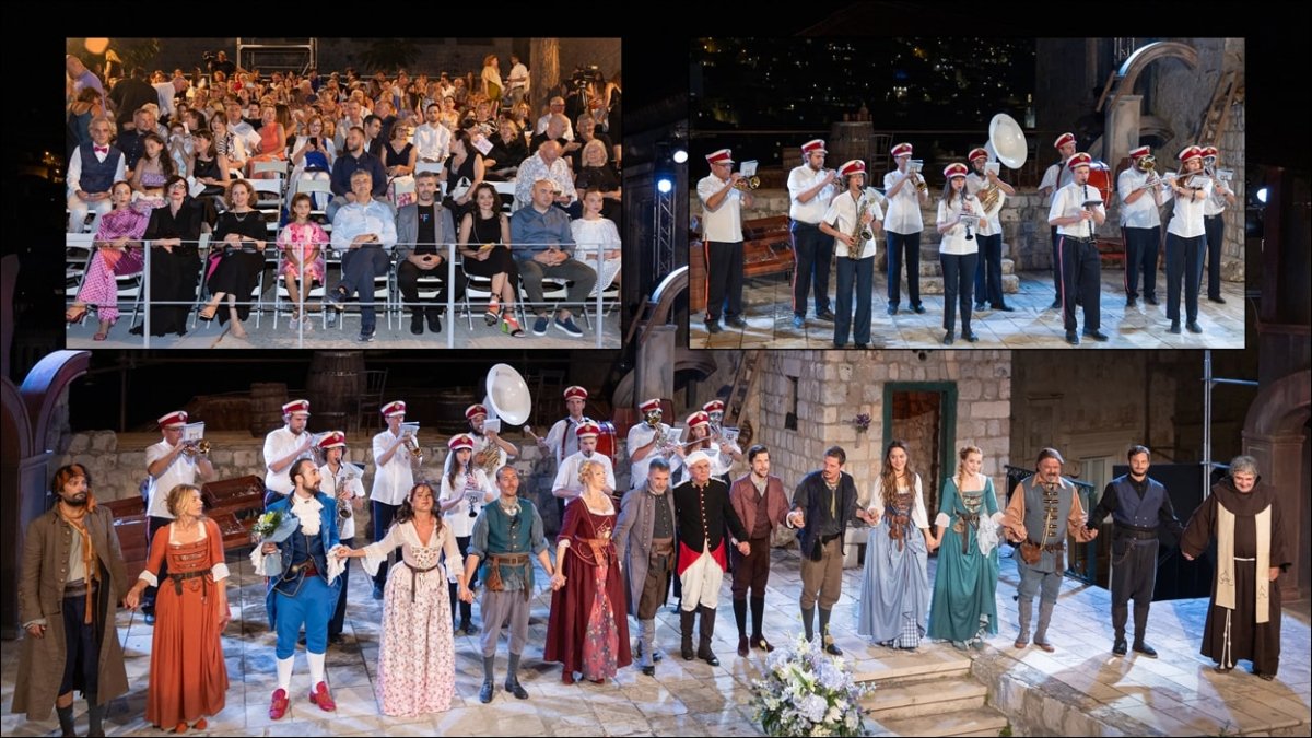 Foto / DLJI:  VELIKI PLJESAK, SALVE SMIJEHA I OVACIJE NA PREMIJERI „RIBARSKIH SVAĐA”