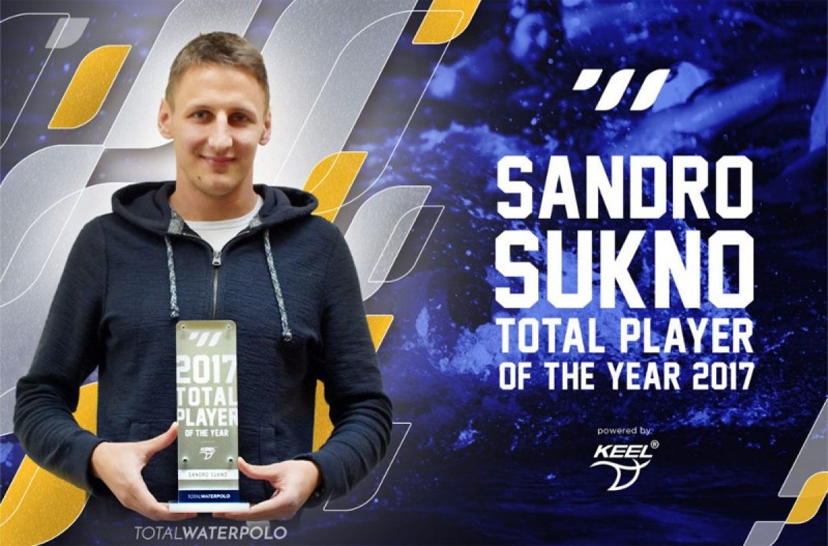 U izboru Total Waterpola: Sandro Sukno proglašen najboljim svjetskim igračem