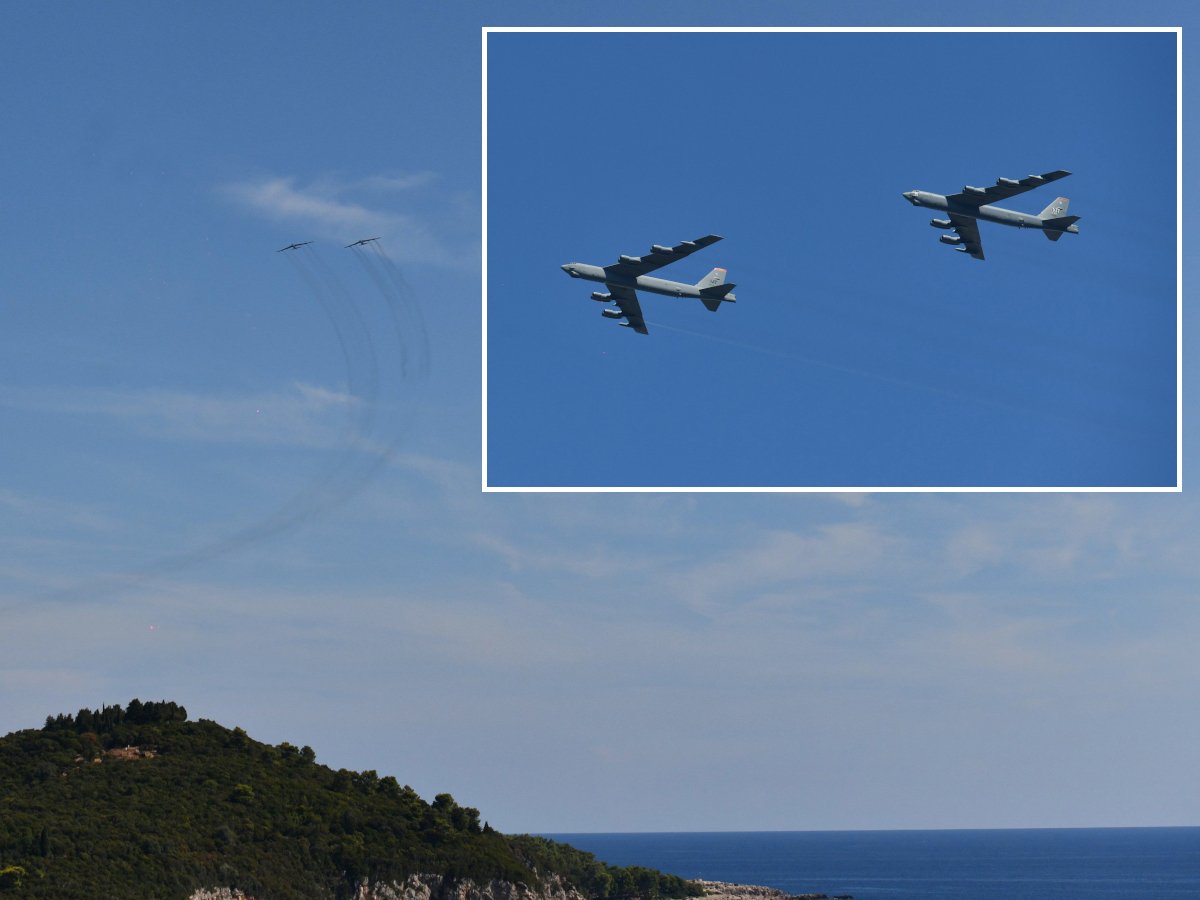 „Leteće tvrđave” preletjele Dubrovnik