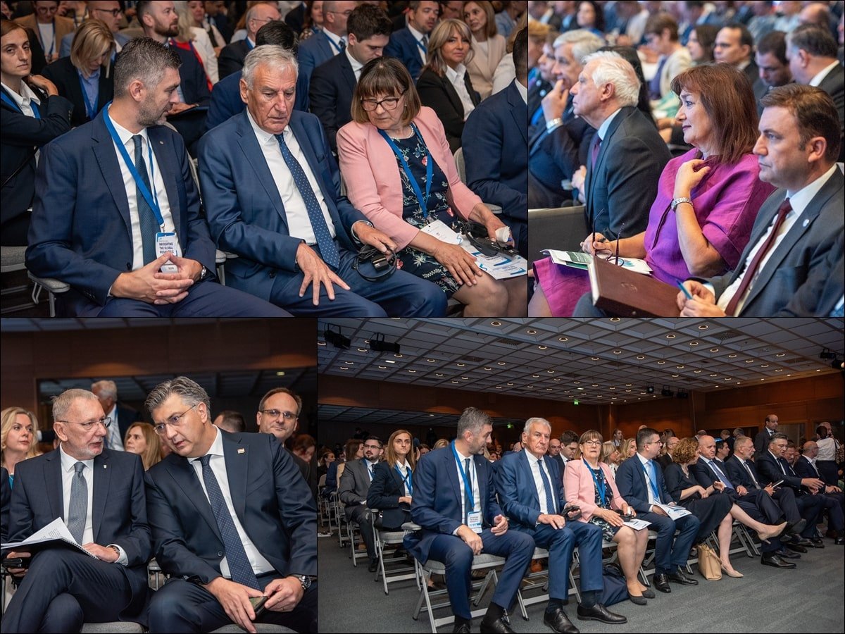 Foto / ŽUPAN DOBROSLAVIĆ I GRADONAČELNIK FRANKOVIĆ NA DUBROVNIK FORUMU