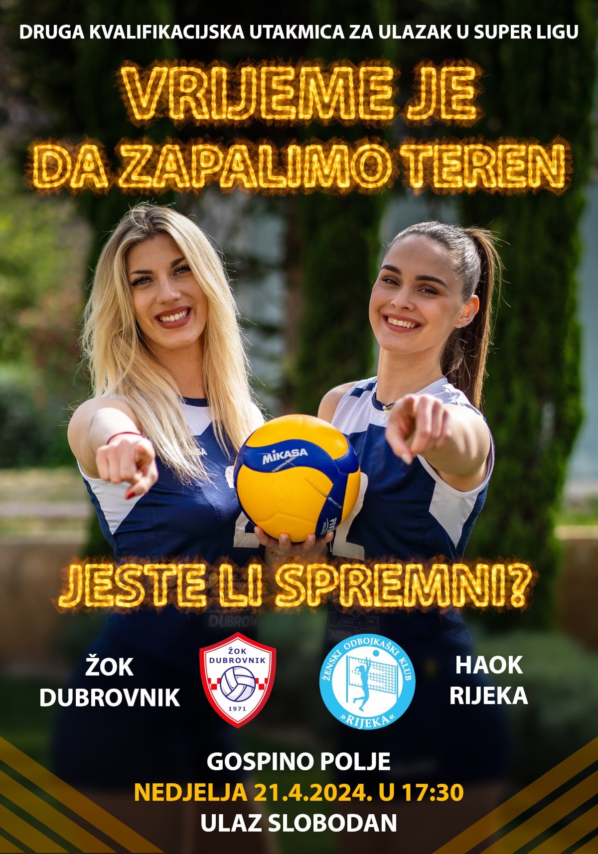 ODBOJKA: DUBROVKINJAMA PREOSTAJE SAMO JEDAN KORAK DO SUPERLIGE, PODRŽITE IH