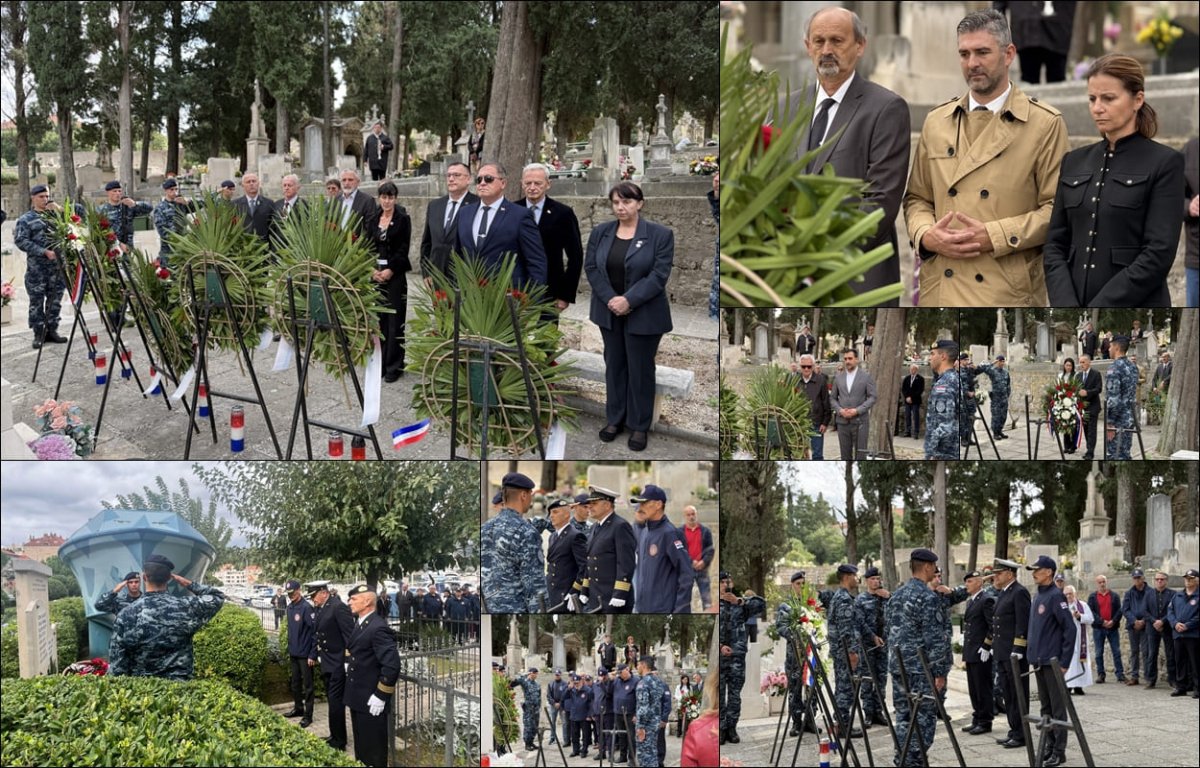 POLAGANJEM VIJENACA OBILJEŽENA 34. GODIŠNJICA HRM-A DUBROVNIK
