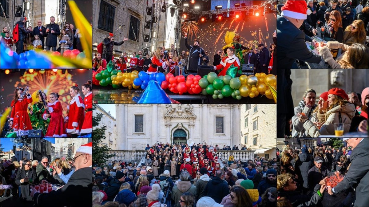 Fotogalerija / DJEČJI DOČEK NOVE GODINE NA STRADUNU UZ HOUDEKA