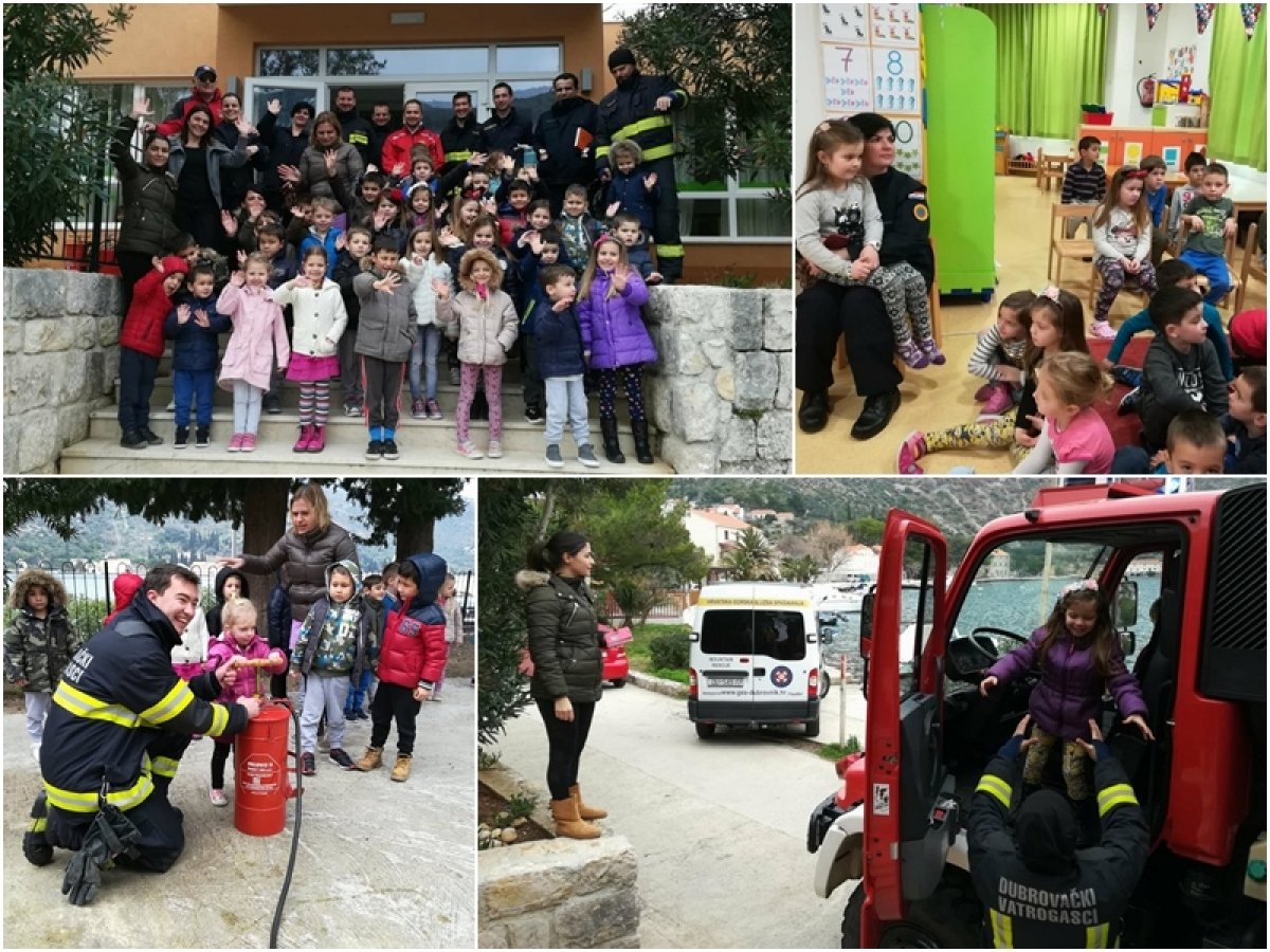PUZS Dubrovnik educirao mališane o zaštiti i spašavanju