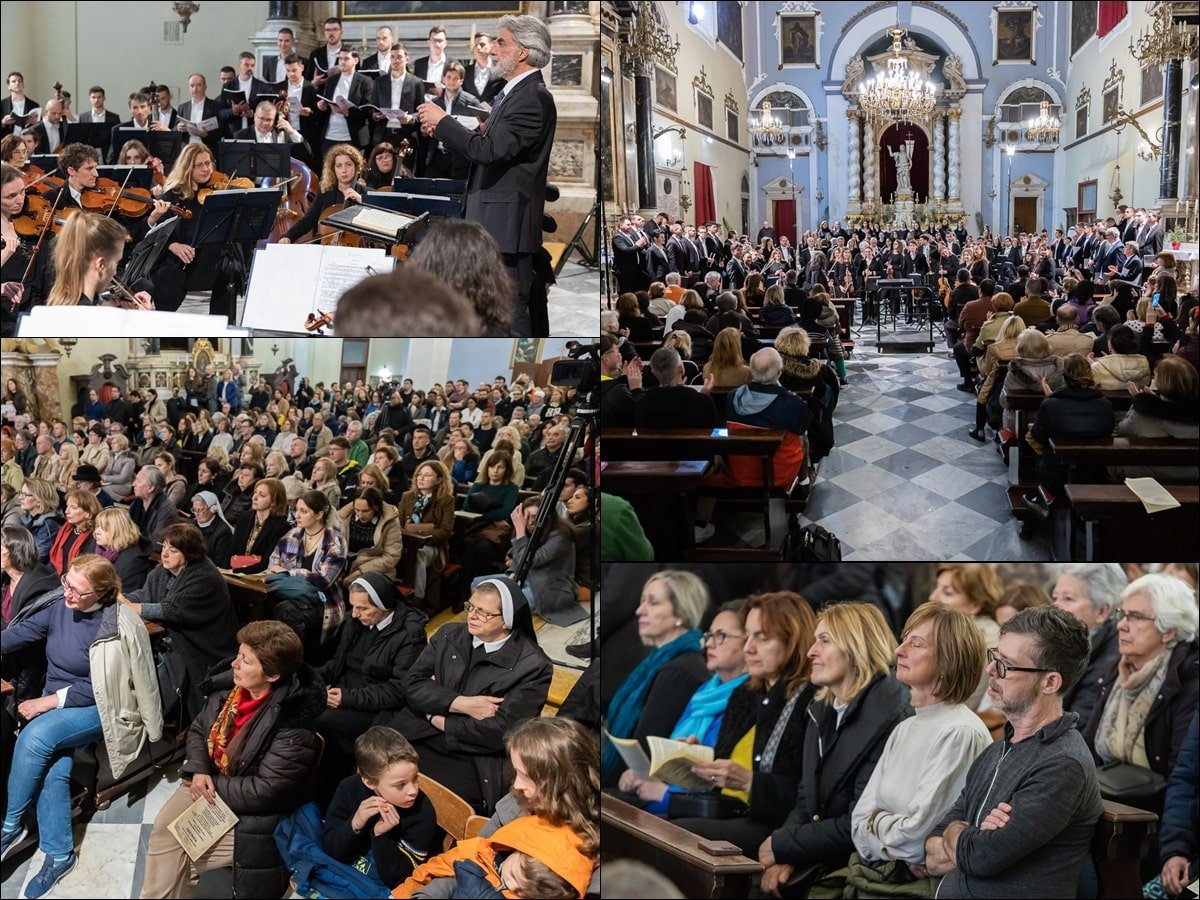 Foto / VELIČANSTVENOM IZVEDBOM MOZARTOVOG REQUIEMA ZATVORENA MANIFESTACIJA „KRŠĆANSKO LICE KULTURE”