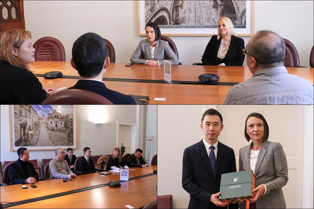 KINESKA DELEGACIJA NA PRIJEMU U GRADU