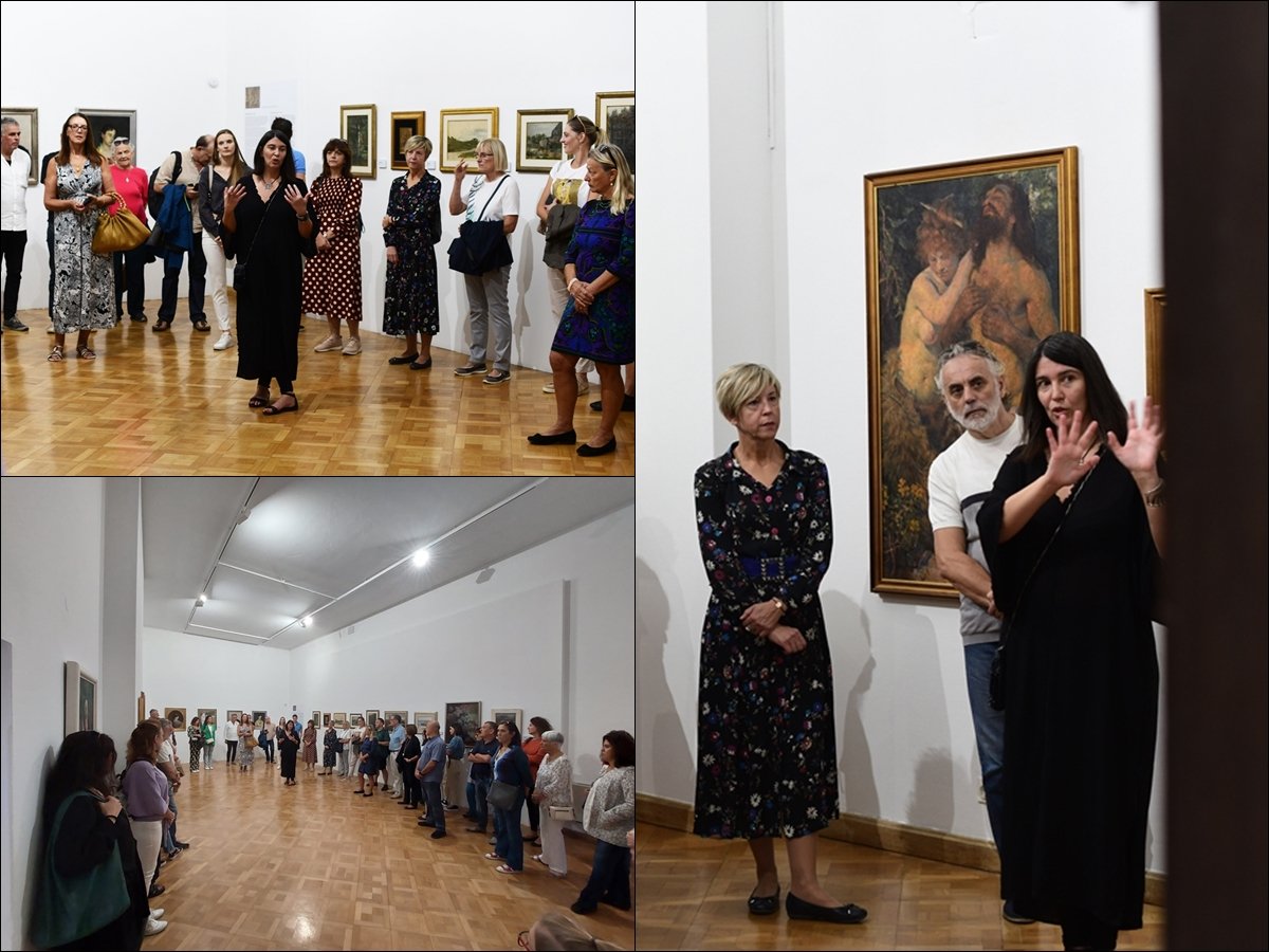 FOTO / Održana „Subotnja kava u Galeriji“ uz izložbu Vlaha Bukovca