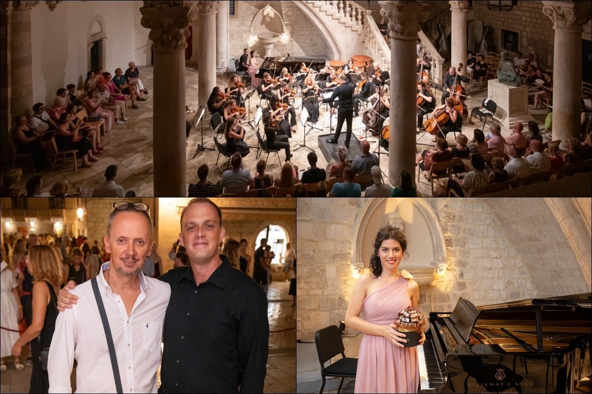 Foto / KONCERTOM U DVORU OBILJEŽENA 290. OBLJETNICA ROĐENJA LUKE SORKOČEVIĆA