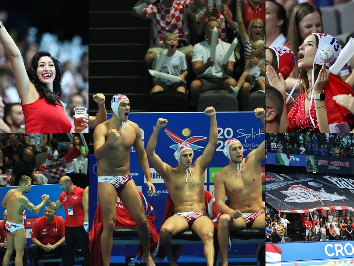 FOTO / Hrvatska je u finalu EP u vaterpolu protiv Mađara