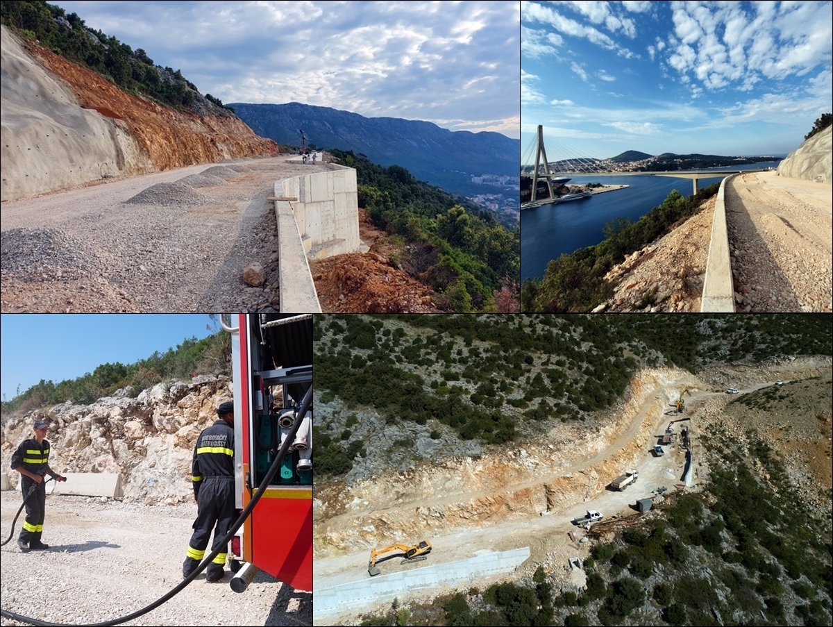 Završeno dvije trećine radova na cesti Most dr. Franja Tuđmana - Pobrežje