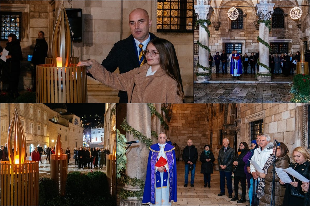 MARKO POTREBICA UPALIO TREĆU ADVENTSKU SVIJEĆU