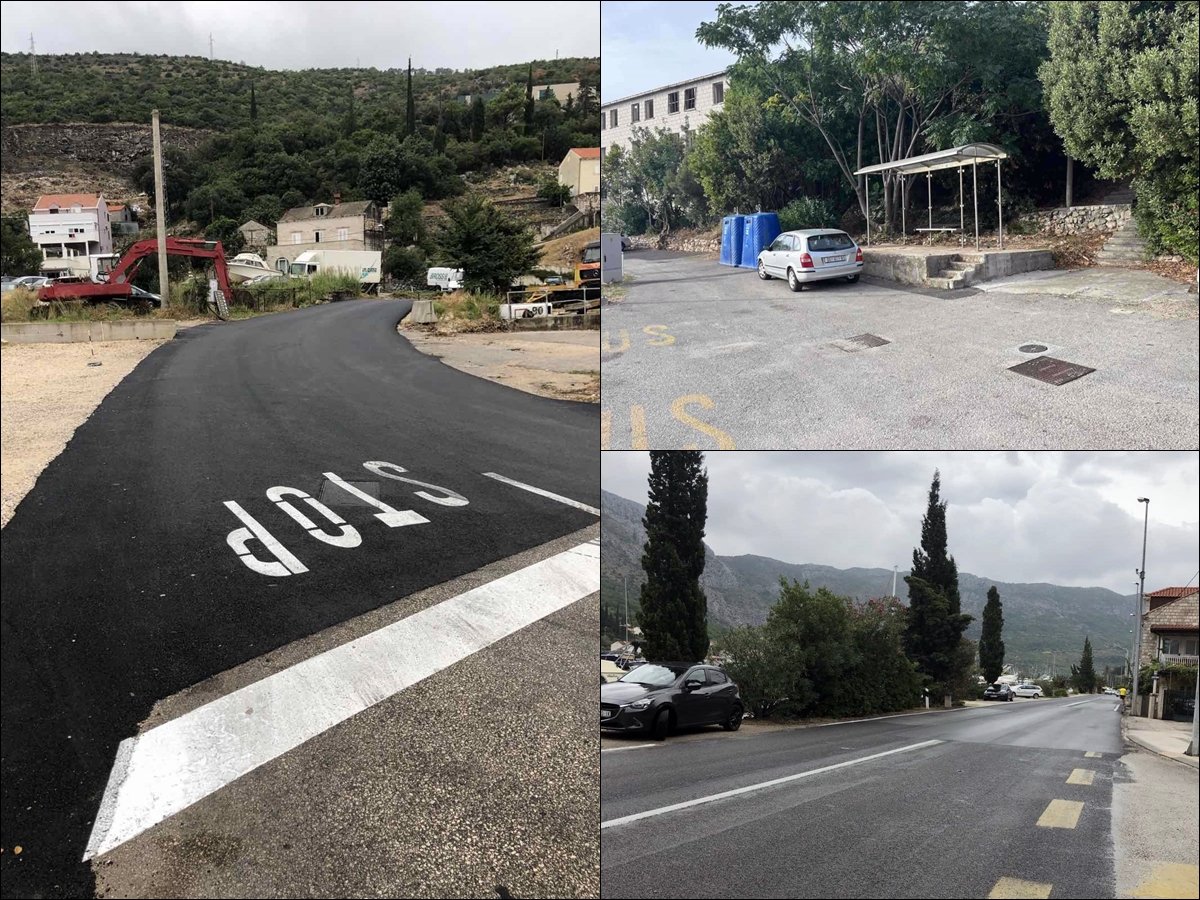 Završeni radovi na cesti u Rijeci dubrovačkoj, uređena i spojna cesta prema Brgatu