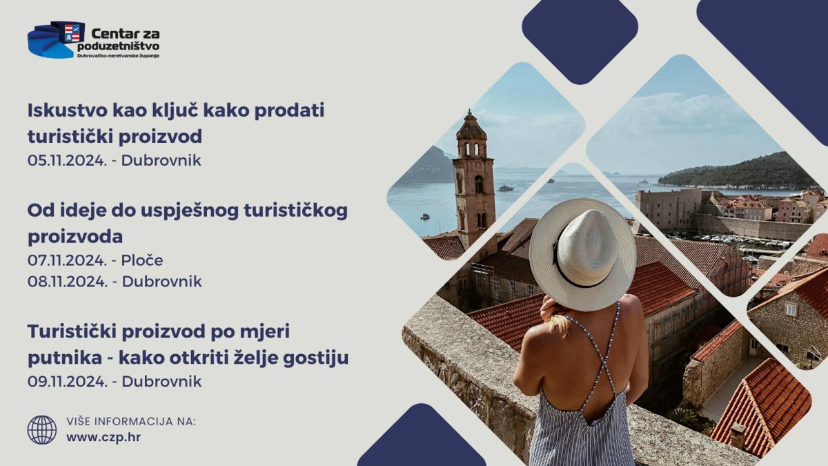 RADIONICE O RAZVOJU TURISTIČKIH PROIZVODA