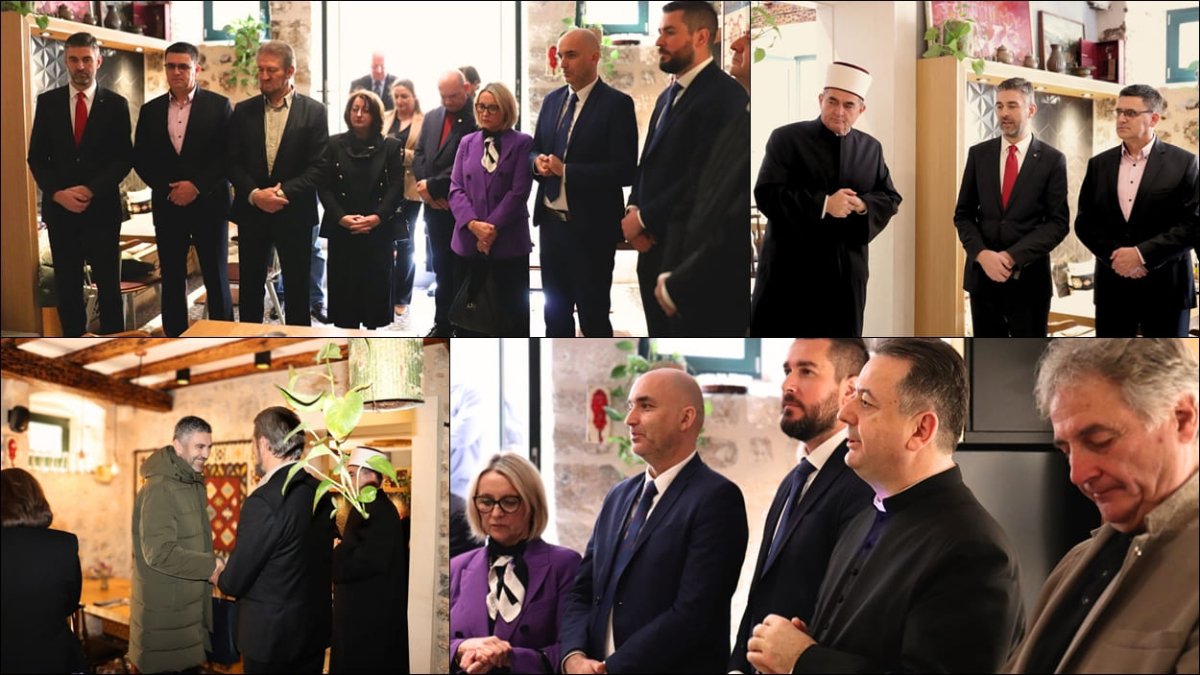 Foto / PRIJEM ISLAMSKE ZAJEDNICE U DUBROVNIKU UZ RAMAZANSKI BAJRAM