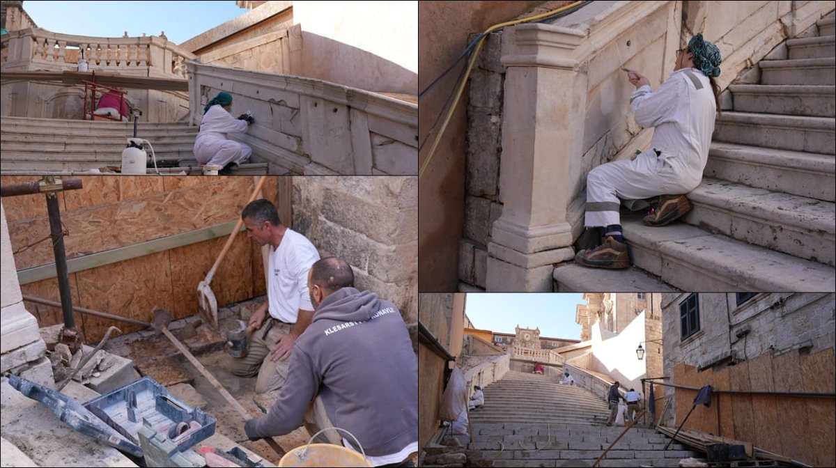 RADOVI NA SKALINIMA OD JEZUITA, JOŠ MALO PA GOTOVO