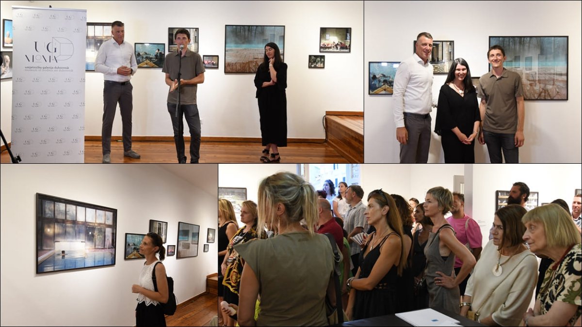 Foto / U GALERIJI DULČIĆ – MASLE – PULITIKA OTVORENA IZLOŽBA BOJANA MRĐENOVIĆA