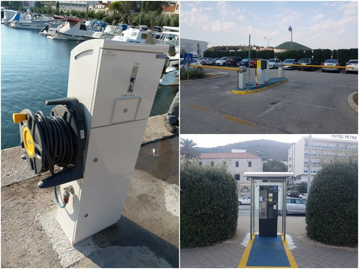 Novitet na Batali, automat za vodu; novosti i na parkingu Luke Dubrovnik