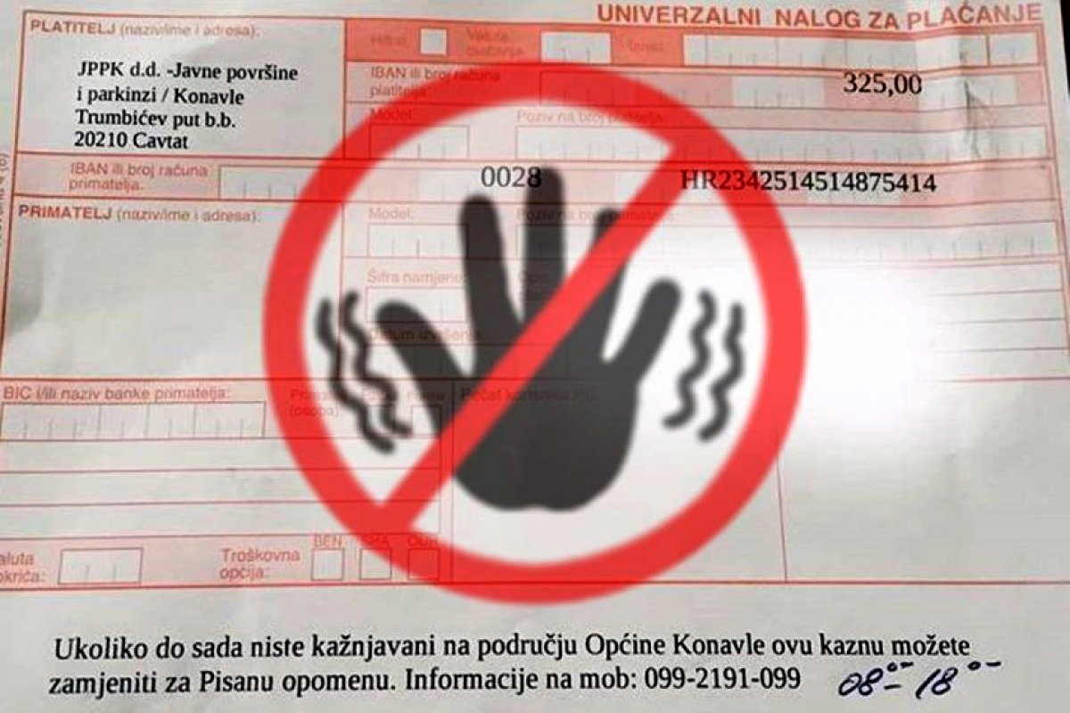 Lažne kazne za parkiranje u Konavlima; iz Općine sve prijavili policiji