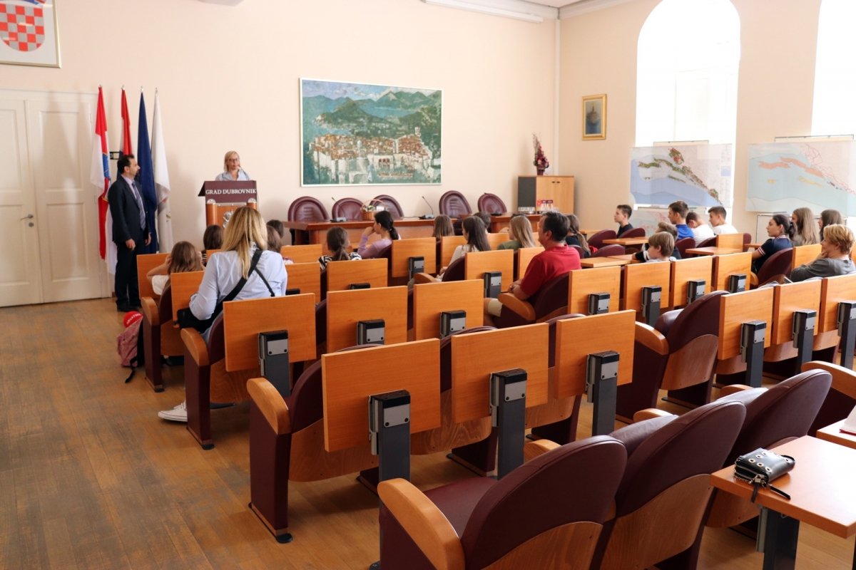 Grad Dubrovnik posjetila Hrvatska nastava Hessen