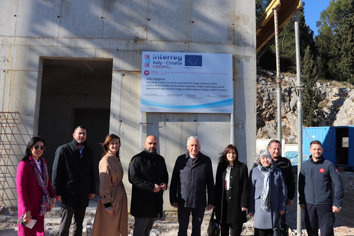 Napreduju radovi na izgradnji Centra za obuku operativnih snaga civilne zaštite u Kuli Norinskoj
