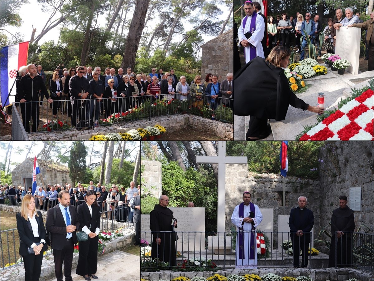 Položeni vijenci na Daksi; biskup Glasnović predvodio molitvu