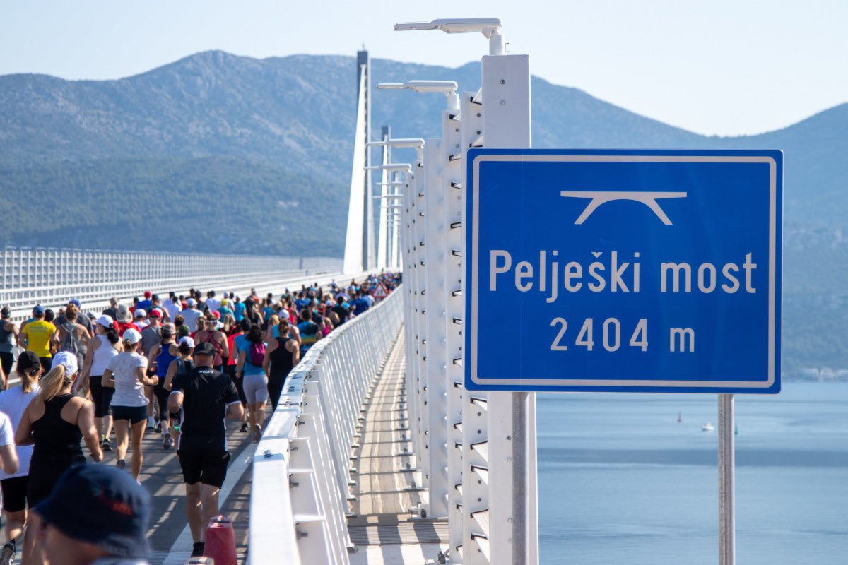 Novi trkački spektakl, ovaj put Pelješkim mostom