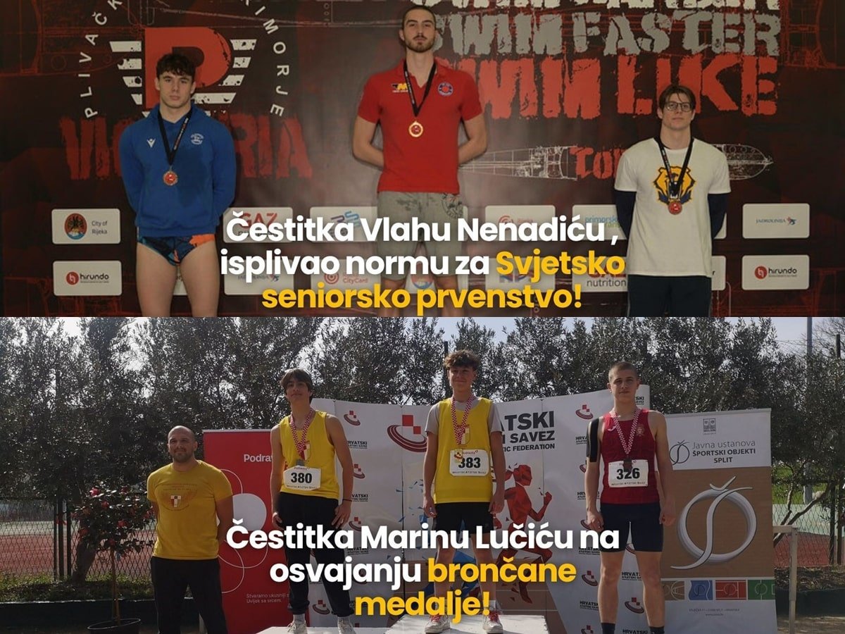 GRADONAČELNIK FRANKOVIĆ UPUTIO ČESTITKE VLAHU NENADIĆU I MARINU LUČIĆU