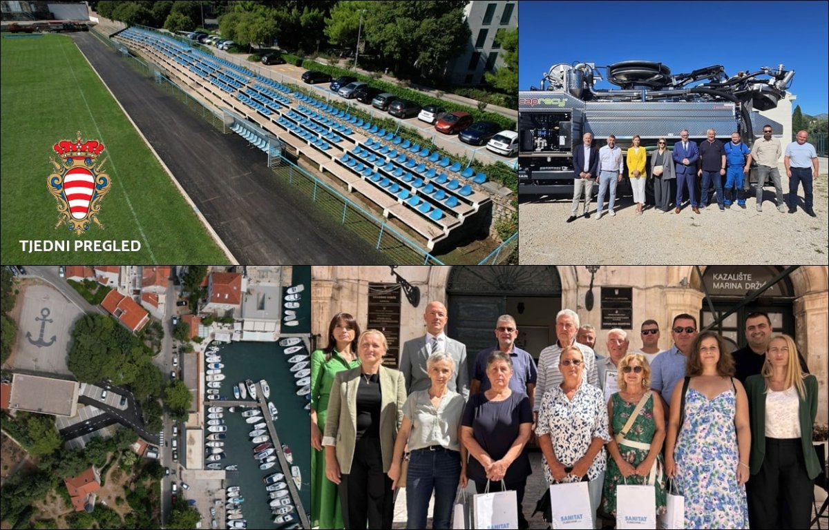 CERTIFIKATI DUBROVAČKIM OPG-OVCIMA; ATLETIČARI ĆE DOBITI STAZU; VODOVOD NABAVIO SPECIJALNO VOZILO