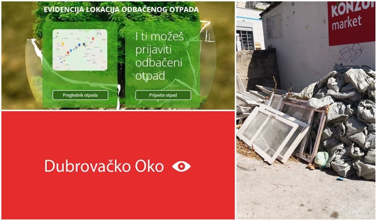 Ilegalna odlagališta na području Dubrovnika prijavite na aplikacije ELLO i Dubrovačko oko