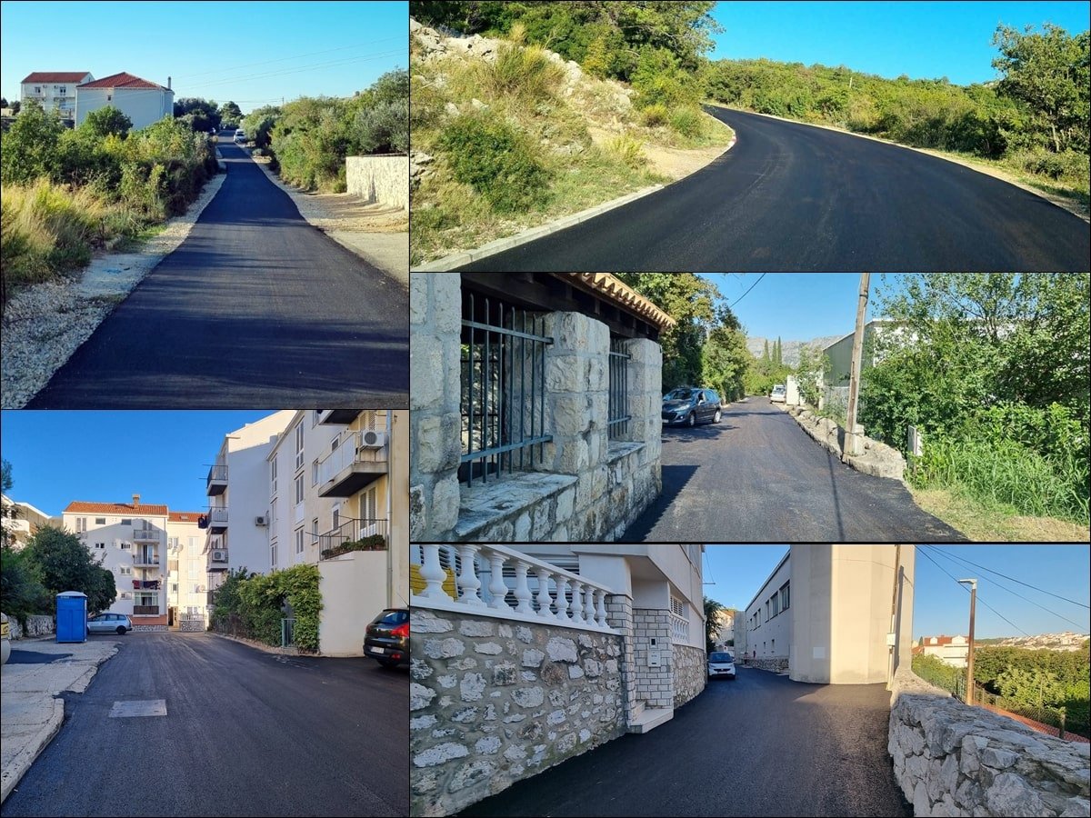 ZAVRŠENO ASFALTIRANJE NIZA PROMETNICA
