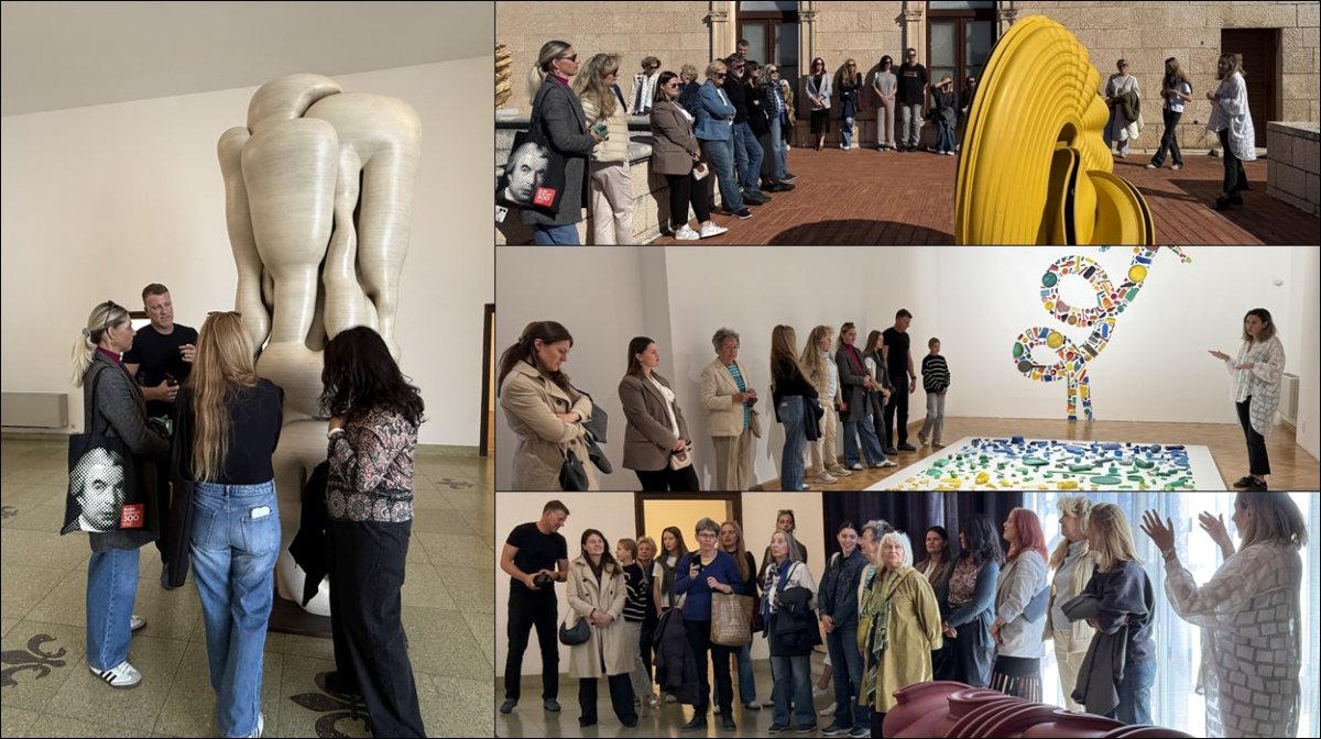 FOTO / SUBOTNJA KAVA U GALERIJI UZ IZLOŽBU TONYJA CRAGGA