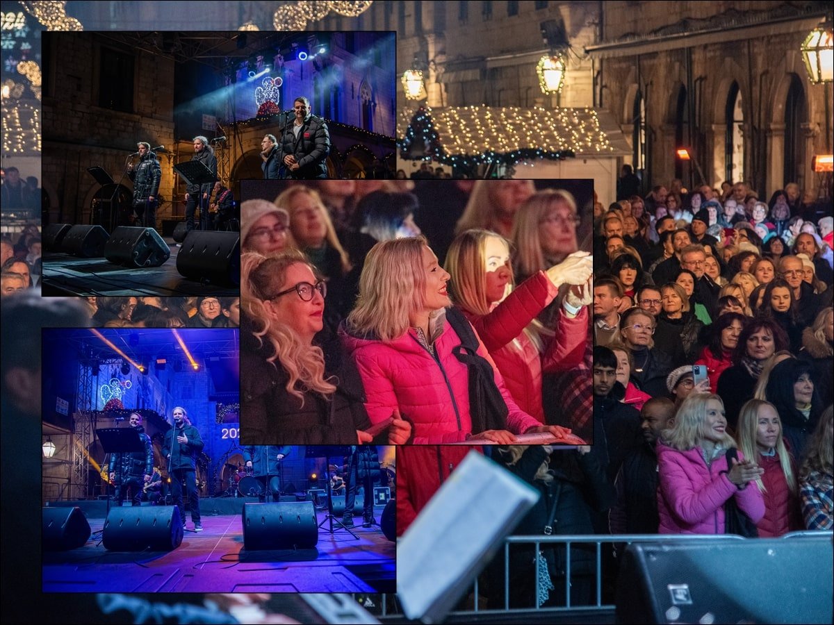 Foto / ČETIRI TENORA NA STRADUNU