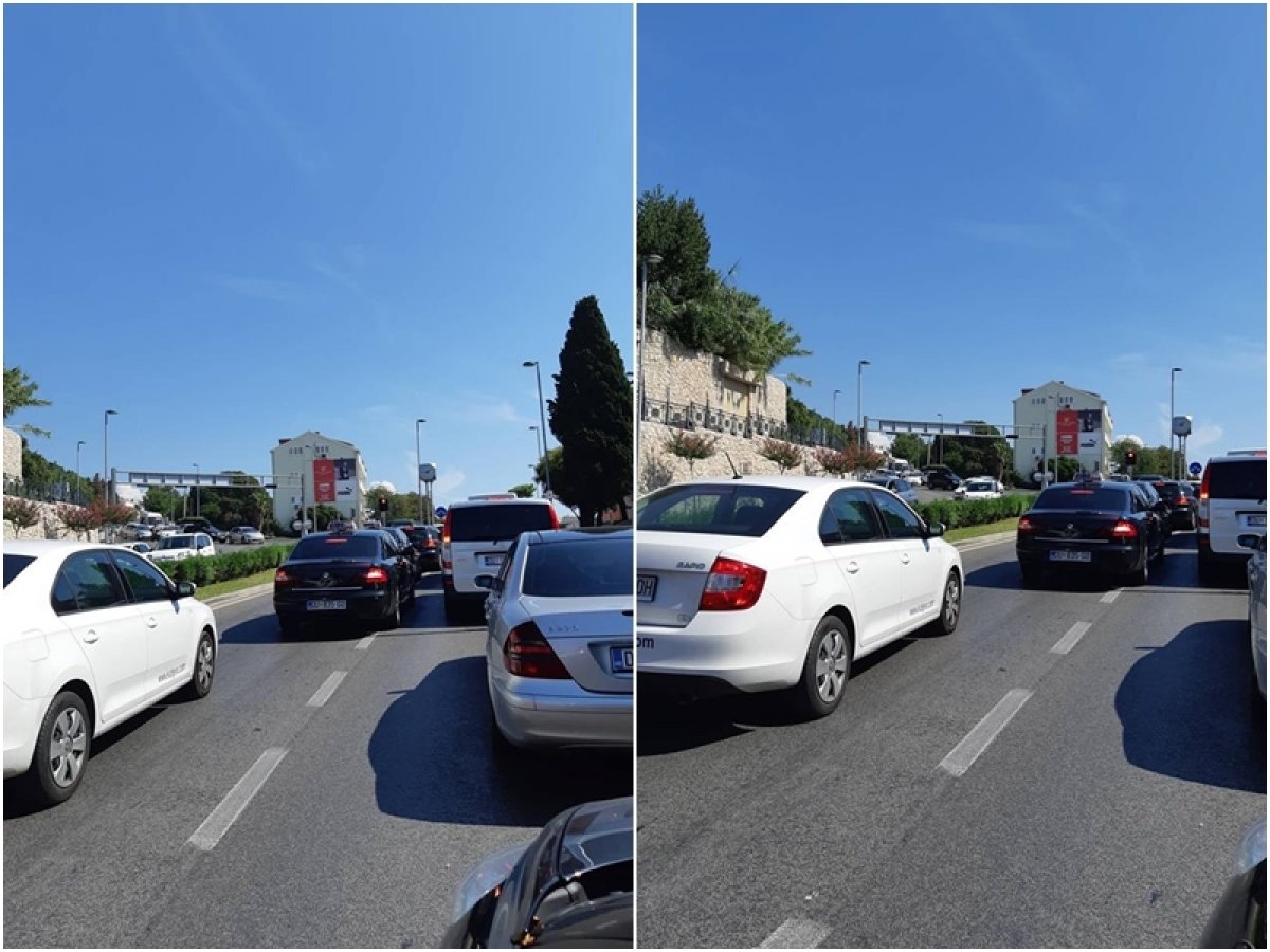 Foto čitatelja: Taksisti na Ilijinoj glavici pokušali prokušan princip pa zakrčili cestu prema Župi
