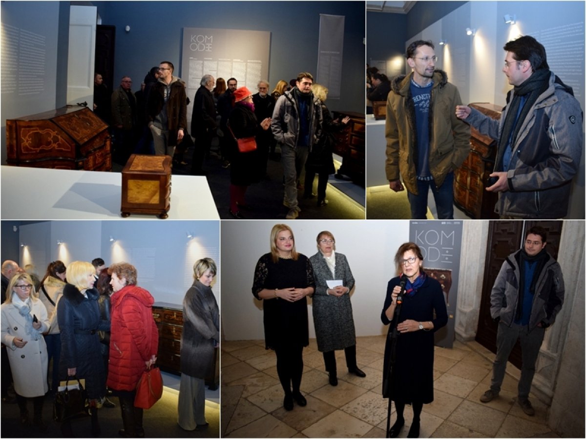 U Kneževome dvoru otvorena izložba "Komode kroz stoljeća"