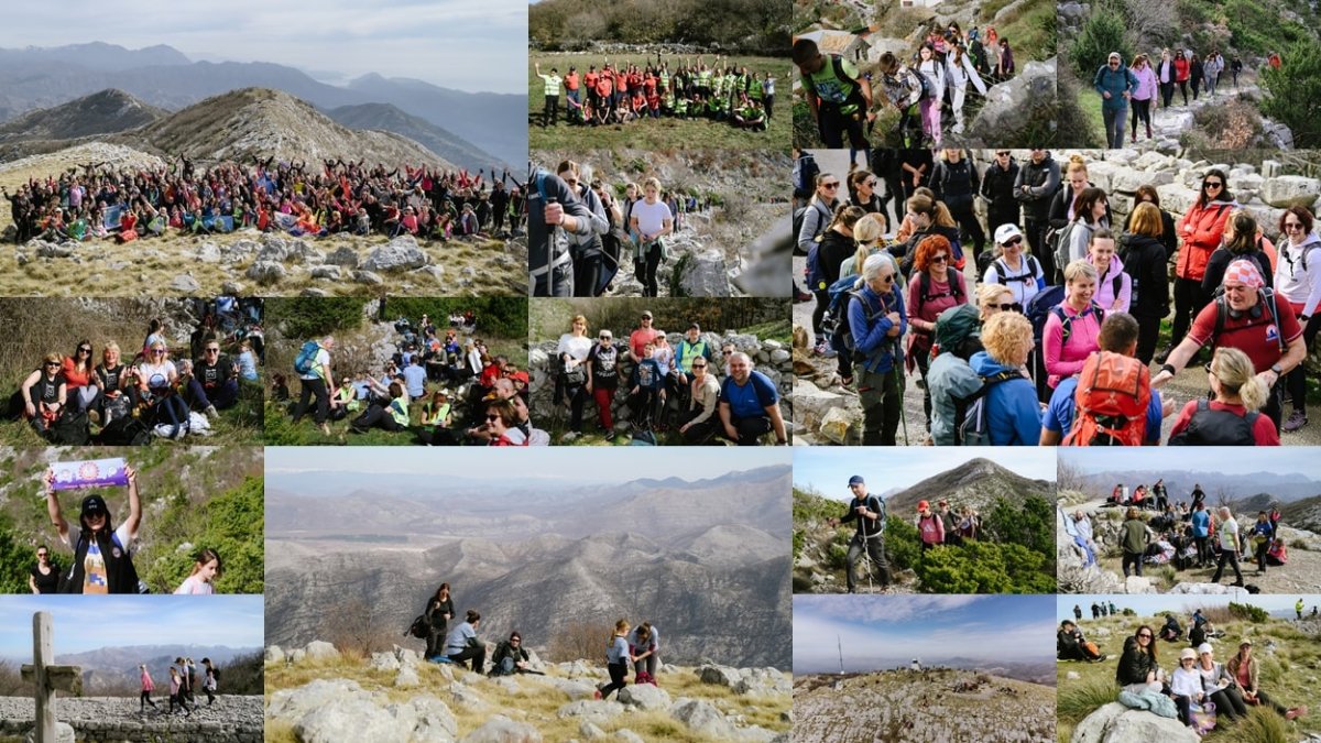 Foto / 100 ŽENA NA SNIJEŽNICI I VISIBABE PRVI VJESNICI PROLJEĆA