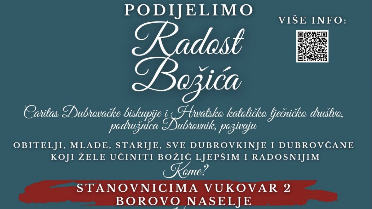 I OVE GODINE ODRŽAVA SE AKCIJA „PODIJELIMO RADOST BOŽIĆA”